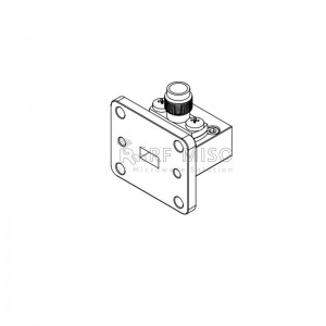 40-60 GHz valovodni adapter za koaksialni adapter
