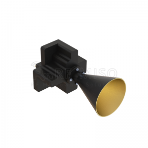 Dual Circular Polarized Horn Antenna 20dBi Typ.Gain, 10.5-14.5GHz Frequency Range