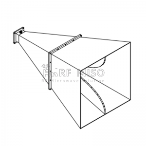 Broadband Horn Antenna 18dBi Typ. Gain, 2-8GHz Frequency Range RM-BDHA28-18