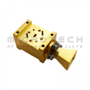 Dual Polarized Horn Antenna 15dBi Gain, 50GHz-75GHz Frequency Range