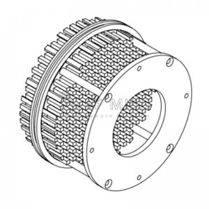 Biconical Antenna -70 dBi Typ. Gain, 8-12 GHz Frequency Range RM-BCA812-70