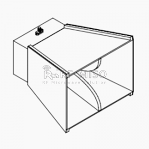 Broadband Horn Antenna 10 dBi Typ.Gain, 1 GHz-6 GHz Frequency Range RM-BDHA16-10