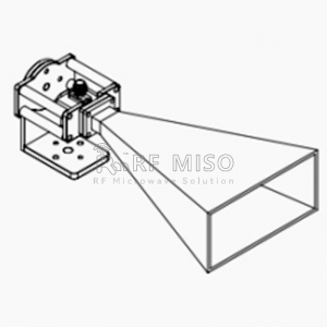 Broadband Horn Antenna 20 dBi Typ. Gain, 18-40 GHz Frequency Range RM-BDHA1840-20