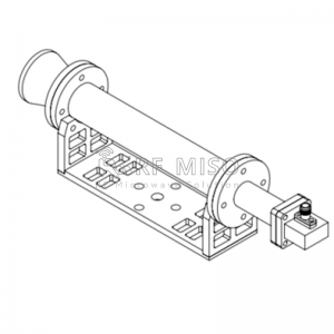 Circularly Polarized Horn Antenna 15dBi Typ. Gain, 18-26.5 GHz Frequency Range RM-CPHA1826-15