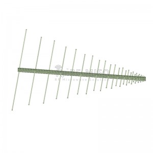 Log Periodic Antenna 7dBi Typ. Gain, 0.25-4GHz Frequency Range