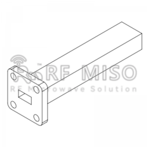 WR28 Waveguide Low-Medium Power Load  26.5-40GHz with Rectangular Waveguide Interface RM-WLD28-5