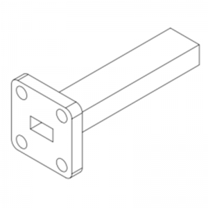 WR28 Waveguide Low Power Load  26.5-40GHz with Rectangular Waveguide Interface RM-WLD28-2