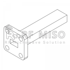 WR28 Waveguide Low Power Load  26.5-40GHz with Rectangular Waveguide Interface RM-WLD28-2