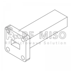 WR34 Waveguide Low Power Load  22-33GHz with Rectangular Waveguide Interface RM-WLD34-2