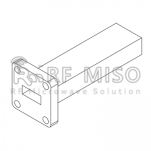 WR42 Waveguide Low Power Load  18-26.5GHz with Rectangular Waveguide Interface RM-WLD42-2